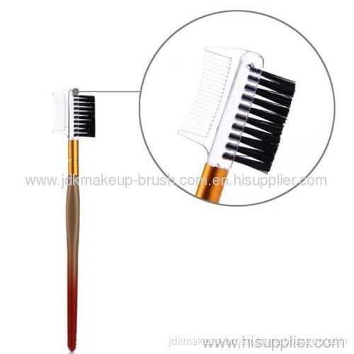 High Quality Bristle/plastic Makeup Brush Makeup Eyebrow Comb 
